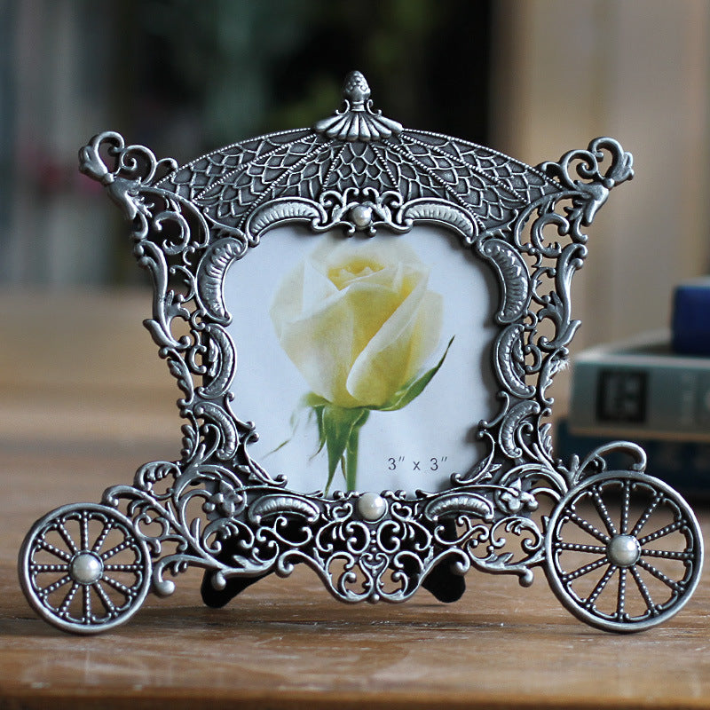 Vintage copper photo frame