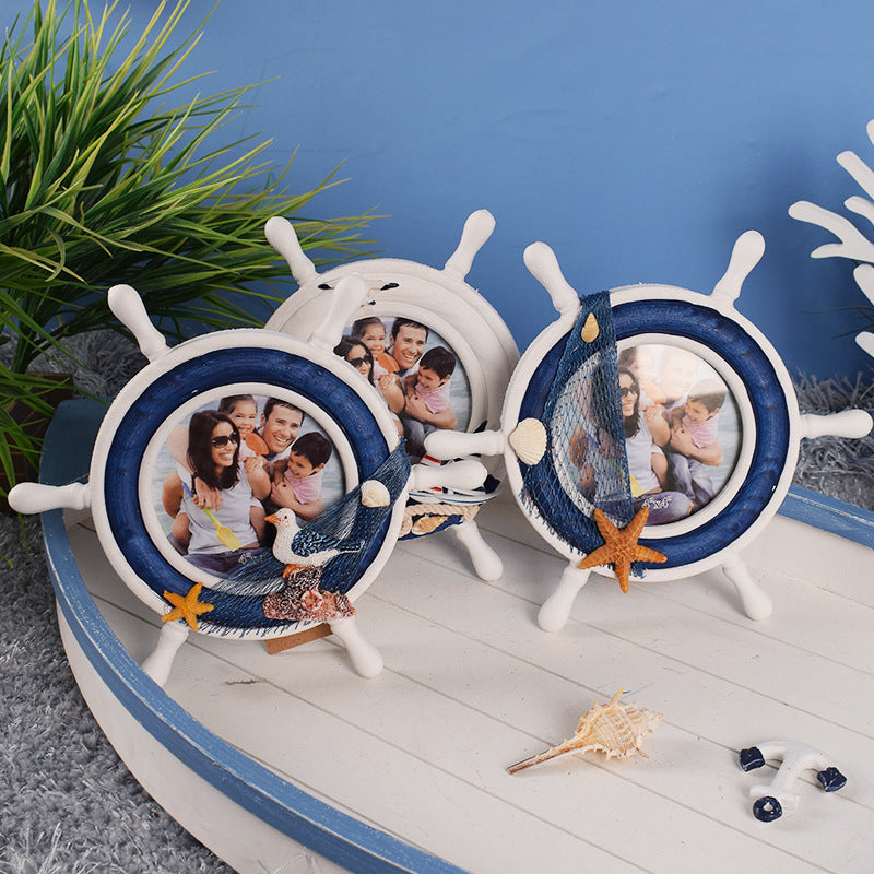 Creative helmsman Mediterranean Photo Frame Combination Set