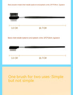 Steel Needle Lash Comb Mascara Brush Single Makeup