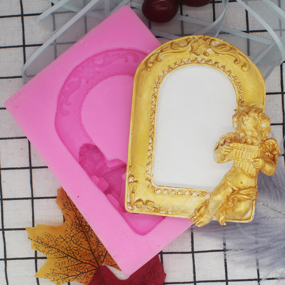Photo frame silicone mold