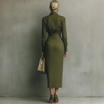 New Slim-fit Long-sleeved Dress For Women
