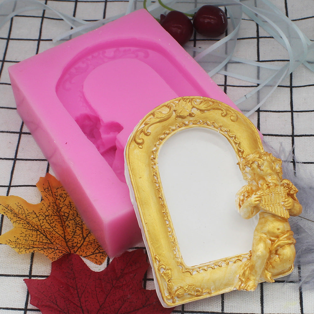 Photo frame silicone mold