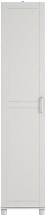 SystemBuild Callahan 16 Inch Utility Storage Cabinet in White