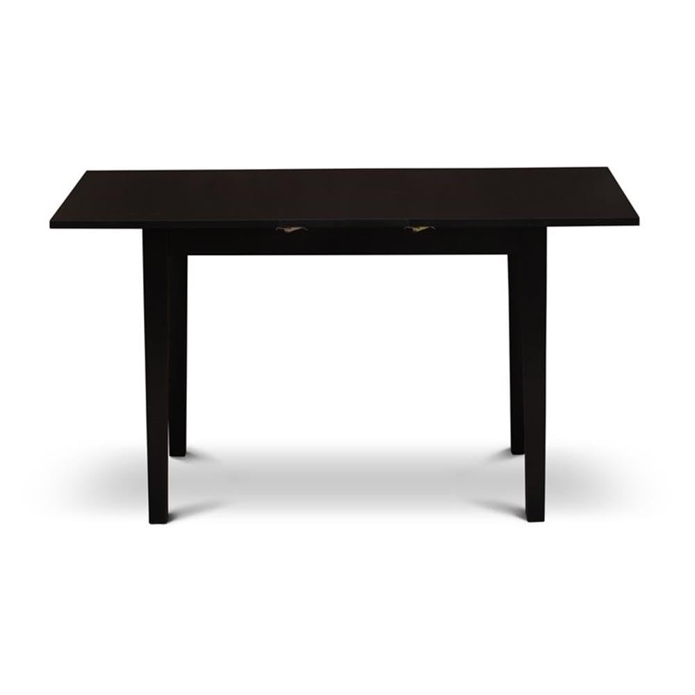 East West Furniture NFT-MAH-T Norfolk Dining Room Table - a Rectangle kitchen Table Top with Butterfly Leaf, 32x54 Inch, Mahogany