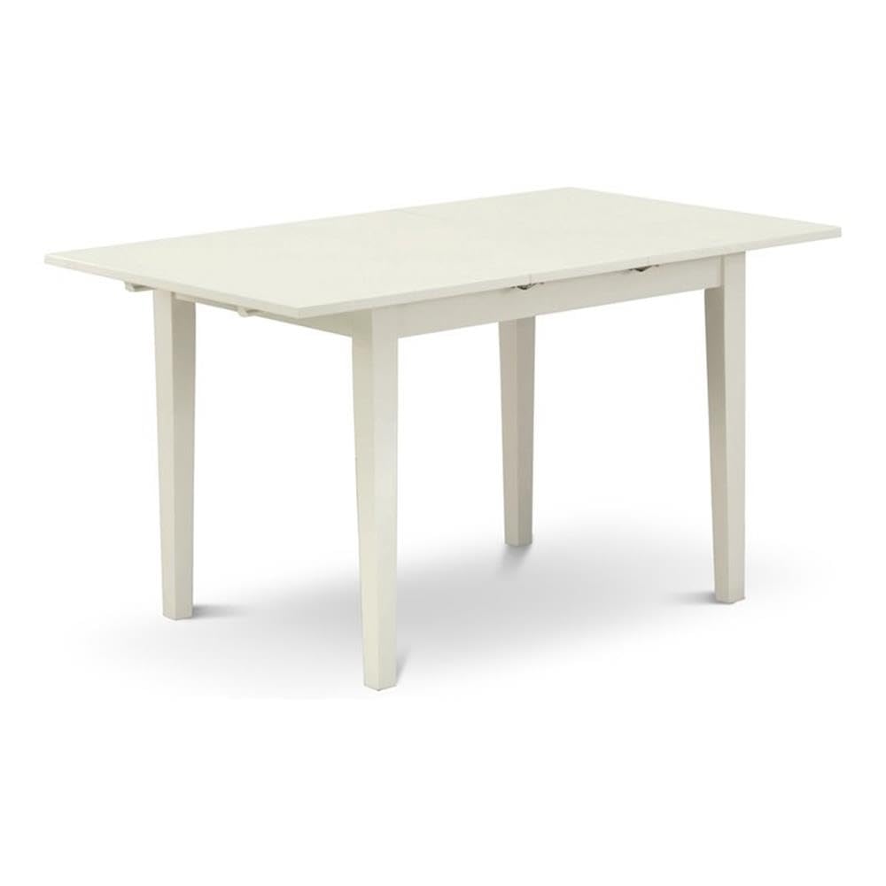 East West Furniture NFT-MAH-T Norfolk Dining Room Table - a Rectangle kitchen Table Top with Butterfly Leaf, 32x54 Inch, Mahogany