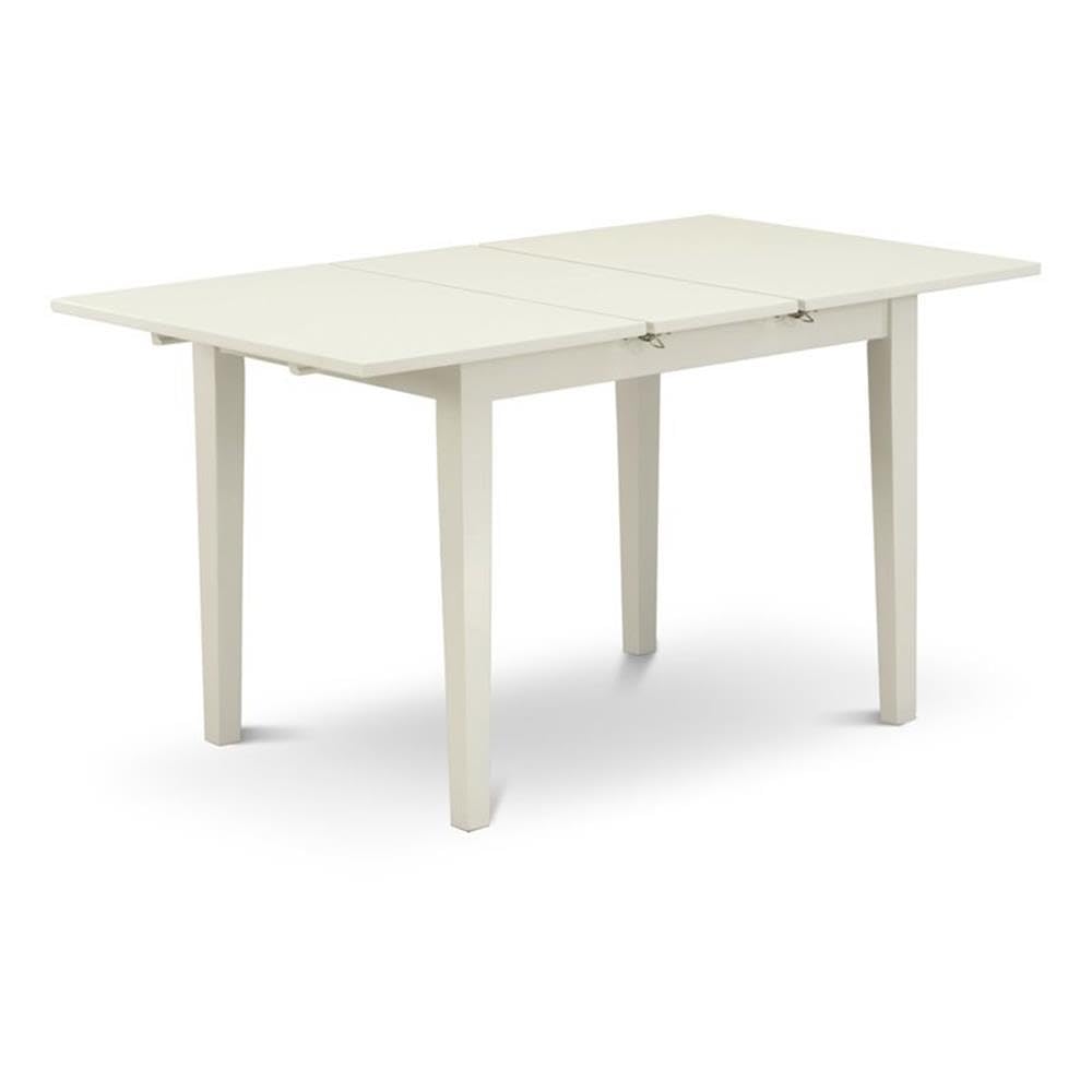 East West Furniture NFT-MAH-T Norfolk Dining Room Table - a Rectangle kitchen Table Top with Butterfly Leaf, 32x54 Inch, Mahogany