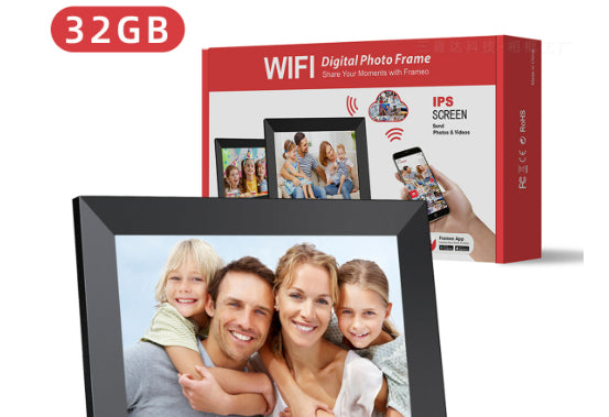 Frameo Electronic Digital Photo Frame 101156-inch Wifi Smart IPS Touch Screen Mobile App Send Pictures