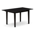 East West Furniture NFT-MAH-T Norfolk Dining Room Table - a Rectangle kitchen Table Top with Butterfly Leaf, 32x54 Inch, Mahogany