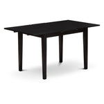 East West Furniture NFT-MAH-T Norfolk Dining Room Table - a Rectangle kitchen Table Top with Butterfly Leaf, 32x54 Inch, Mahogany