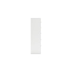 Signature Design by Ashley Cayboni Vintage 5 Drawer Wide Chest with Safety Stop for Bedroom, White