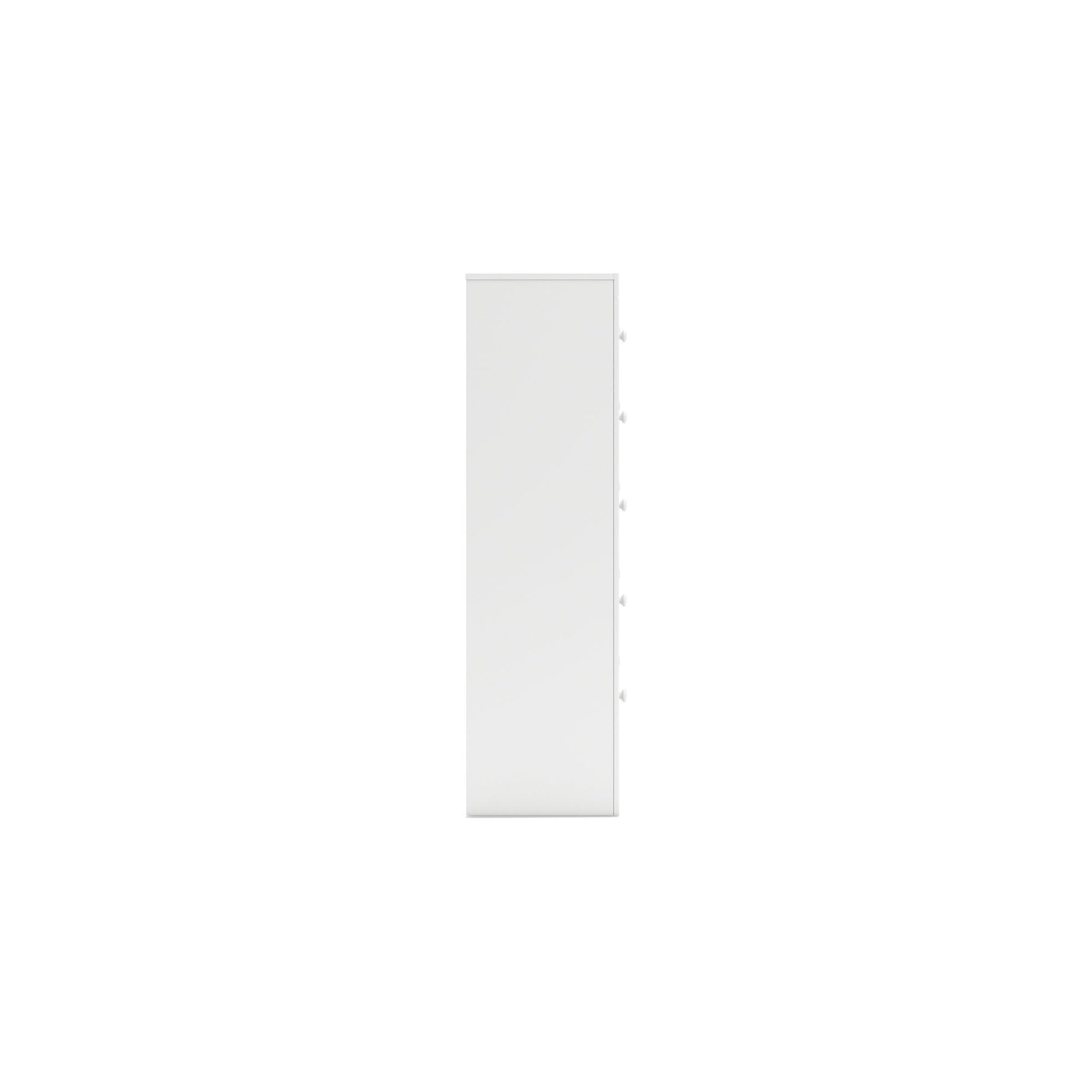 Signature Design by Ashley Cayboni Vintage 5 Drawer Wide Chest with Safety Stop for Bedroom, White
