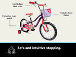 Schwinn Koen Bike, 16 Inch Bike for Kids Ages 3-7, SmartStart Ergonomic Design for Kids, Adjustable Seat Grows with your Child, Rear Coaster Brake and Front Caliper Brake, Training Bicycle
