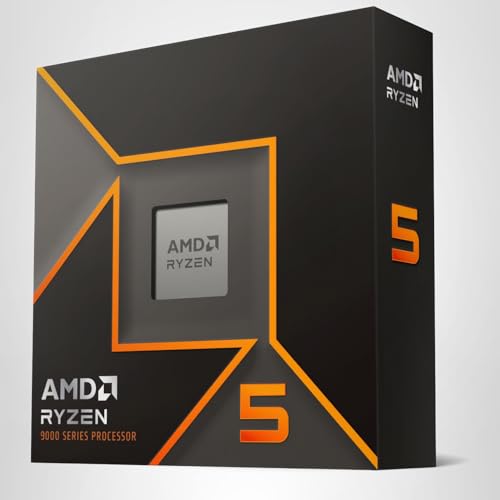 AMD Ryzen™ 5 9600X 6-Core, 12-Thread Unlocked Desktop Processor