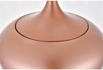 Nora 1-Light Mid-Century Aluminum Pendant - Honey Gold