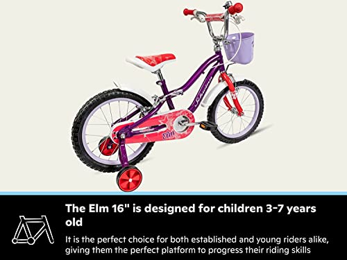 Schwinn Koen Bike, 16 Inch Bike for Kids Ages 3-7, SmartStart Ergonomic Design for Kids, Adjustable Seat Grows with your Child, Rear Coaster Brake and Front Caliper Brake, Training Bicycle