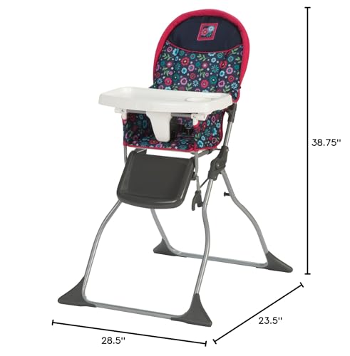 Cosco Kids Simple Fold Highchair for Baby, Simple Foldable High Chair, Convenient, Lightweight, and Compact Design, Comet
