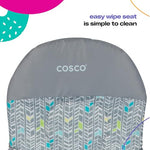 Cosco Kids Simple Fold Highchair for Baby, Simple Foldable High Chair, Convenient, Lightweight, and Compact Design, Comet
