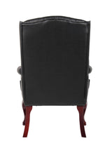 BOSS Office Products Wingback Traditional Guest Chair in Black
