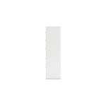 Signature Design by Ashley Cayboni Vintage 5 Drawer Wide Chest with Safety Stop for Bedroom, White
