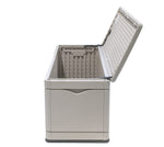 LIFETIME 60040 Deck Box, 130 Gallon, Desert Sand