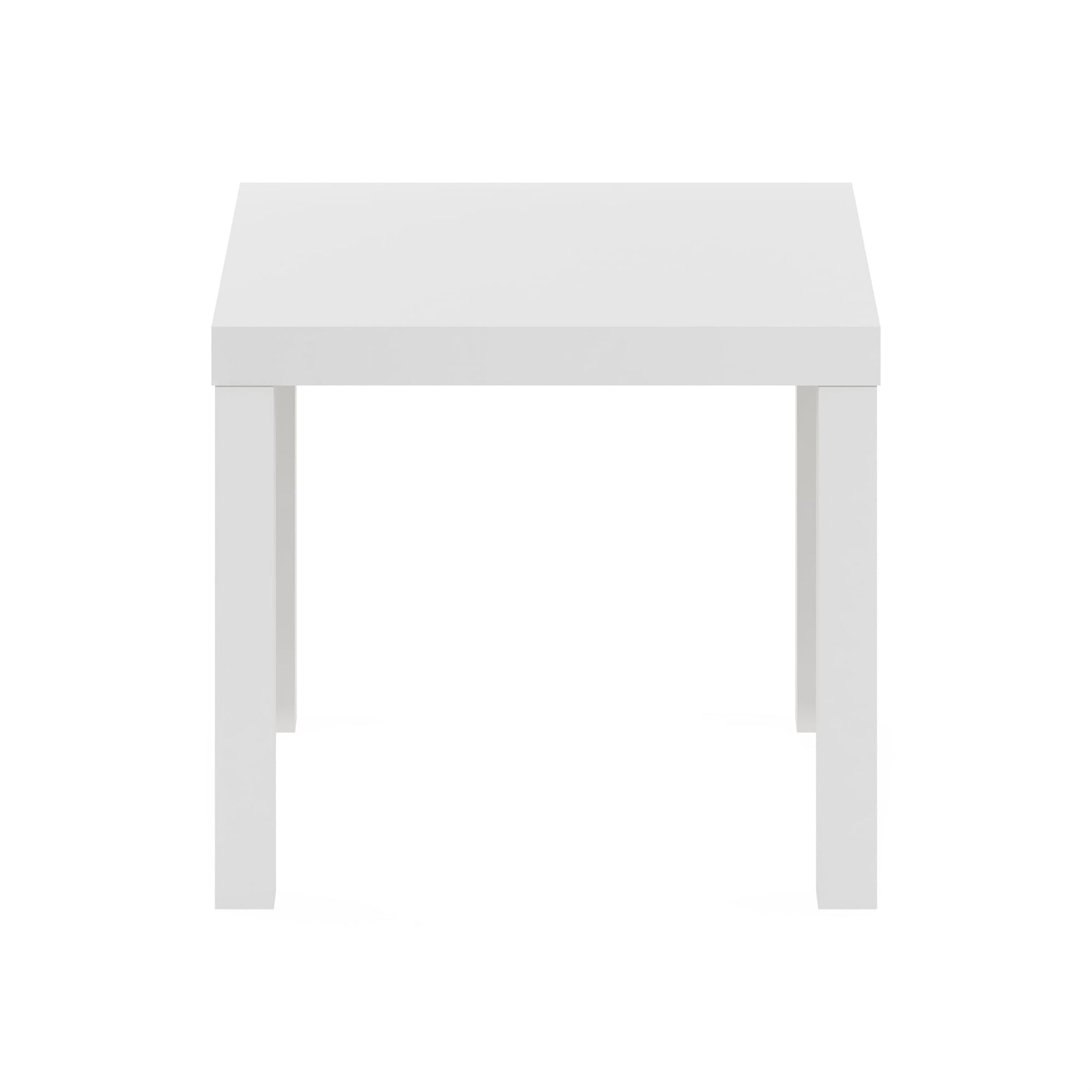 Furinno Classic Homey Square Parsons Side End Table, 1-Pack, Black