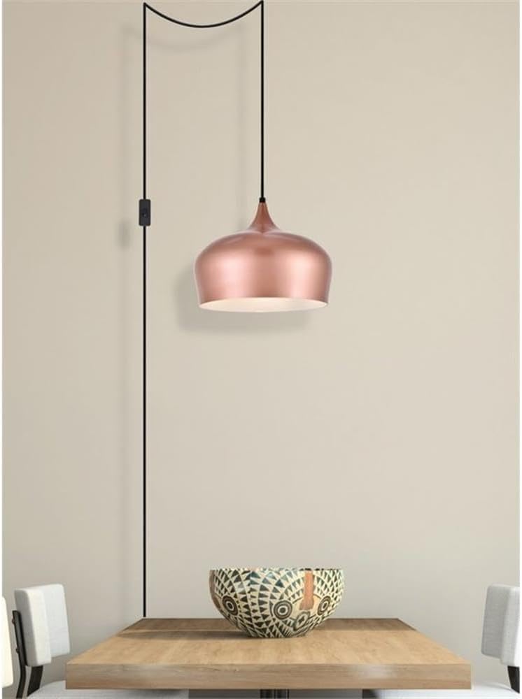 Nora 1-Light Mid-Century Aluminum Pendant - Honey Gold