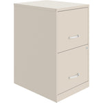 NuSparc 2 Drawer Locking Filing Cabinet | Pre-Assembled Steel Construction | Space-Saving Design is Perfect for Home and Small Office | Letter-Size | Assembled in North America