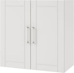 SystemBuild Callahan 24" Wall Cabinet, White