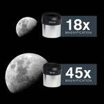Celestron Travel Scope 50 Portable Refractor Telescope – 50mm Aperture, Fully-Coated Glass Optics – Includes Tripod, Backpack & Software – Ideal for Beginners & Travel
