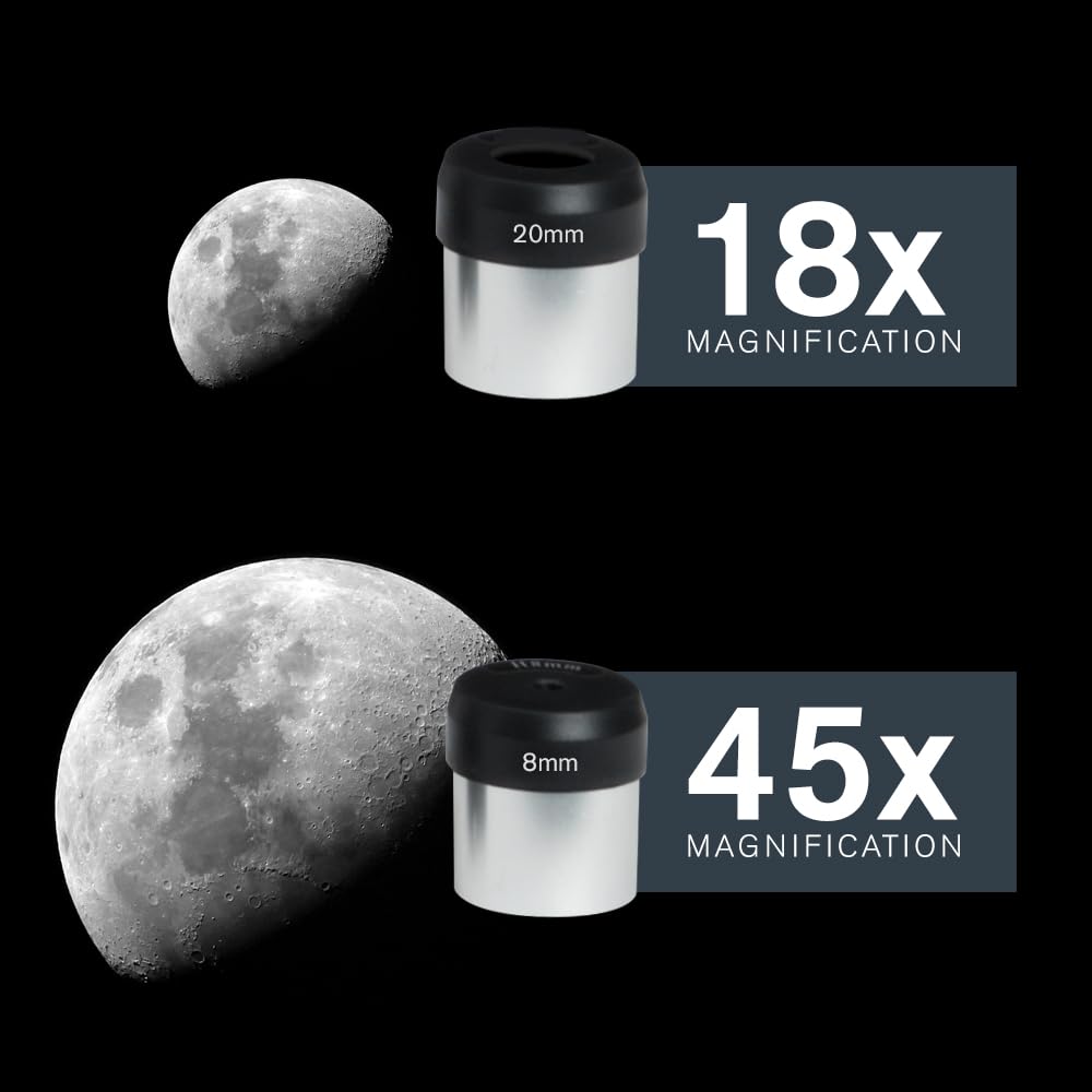 Celestron Travel Scope 50 Portable Refractor Telescope – 50mm Aperture, Fully-Coated Glass Optics – Includes Tripod, Backpack & Software – Ideal for Beginners & Travel