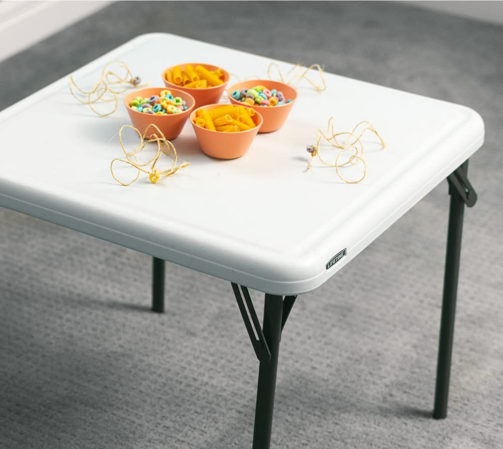 LIFETIME 80425 Kids Folding Table, Almond, 24"