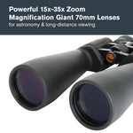 Celestron SkyMaster 15x70 Astronomy Binoculars – Bestselling Binoculars for Stargazing & Long-Range Viewing – Includes Tripod Adapter & Carry Case – Multi-Coated Optics