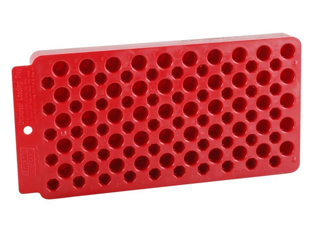 MTM Universal Ammo Loading Tray Red (Includes one Tray)
