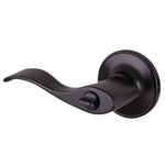 Design House 700534 Springdale Privacy Bed and Bath Door Lever Oil Rubbed Bronze