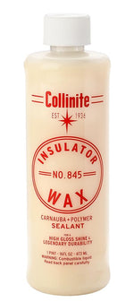 Collinite 845 Insulator Wax-Easy to Use Carnauba+Polymer Wax Sealant-High Gloss Shine+Durable Hydrophobic Beading & Long Lasting Paint Protection for Cars/Boats/Trucks/RVs & Motorcycles (16 fl oz)