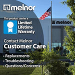 Melnor 65020-AMZ Metal Nozzle with QuickConnect Product Adapter Set, Multi-Pattern, Heavyweight Rear Trigger