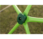 Lifetime 90951 Geometric Dome Climber Jungle Gym, 5.5' High x 11' Wide, Mantis Green & Bronze, 66-Inch