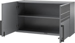 Systembuild Evolution Shelby 2 Door Storage Garage Wall Cabinet, Graphite