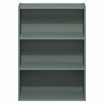 Furinno PASIR Book Shelf, 3-Tier Bookshelf, Storage Shelves Bookcase, 9.7 x 23.7 x 31.5, for Living Room, Bedroom, Home Office, Plain White