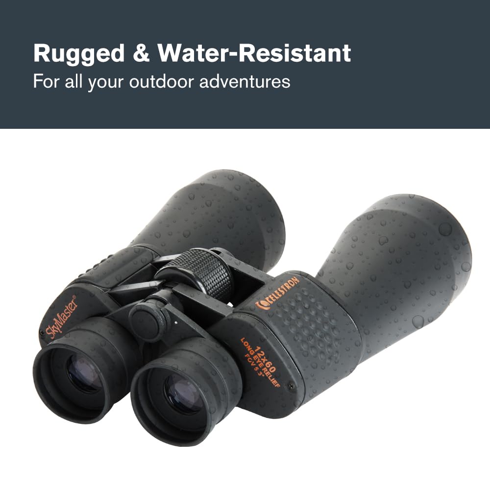 Celestron SkyMaster 15x70 Astronomy Binoculars – Bestselling Binoculars for Stargazing & Long-Range Viewing – Includes Tripod Adapter & Carry Case – Multi-Coated Optics