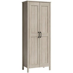 Sauder Miscellaneous Storage, Two-Door Storage Cabinet, in Spring Maple Finish