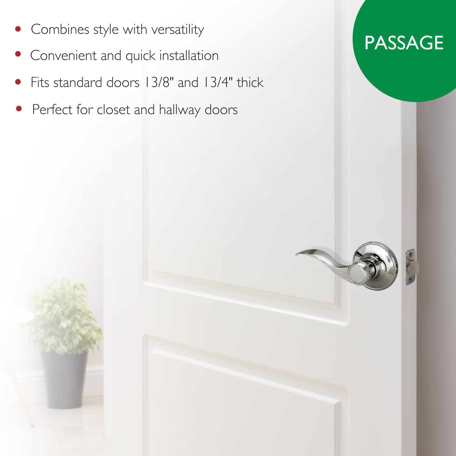 Design House 700534 Springdale Privacy Bed and Bath Door Lever Oil Rubbed Bronze