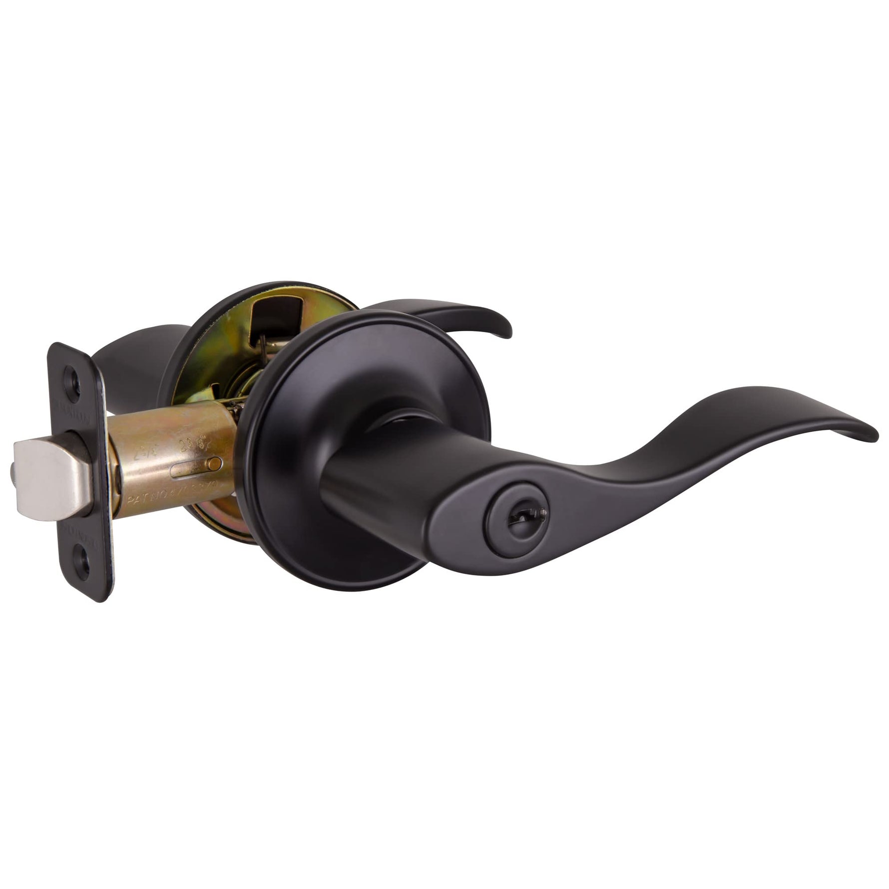 Design House 700534 Springdale Privacy Bed and Bath Door Lever Oil Rubbed Bronze