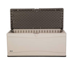 LIFETIME 60012 Extra Large Deck Box, 130 Gallon, Desert Sand/Brown