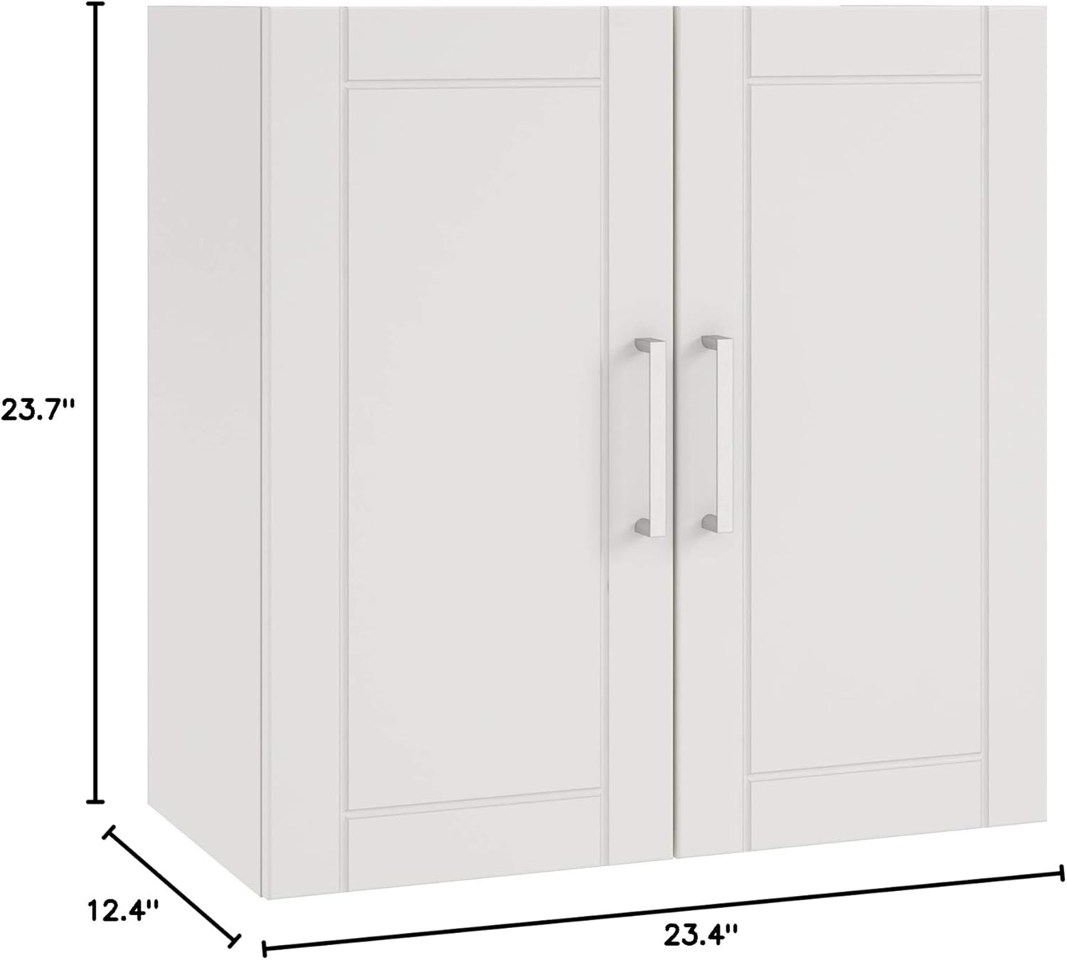 SystemBuild Callahan 24" Wall Cabinet, White
