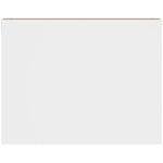 Signature Design by Ashley Onita Modern Nightstand with 2 Smooth-Gliding Drawers, Bedroom Night Stand for Bedside Storage, Hardware-Free, Wood, Solid White Finish