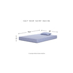Signature Design by Ashley Chime Memory Foam 12" Full Mattress with Thick Memory and Support Foam for Pressure Relief, Fiberglass Free, Mattress In A Box