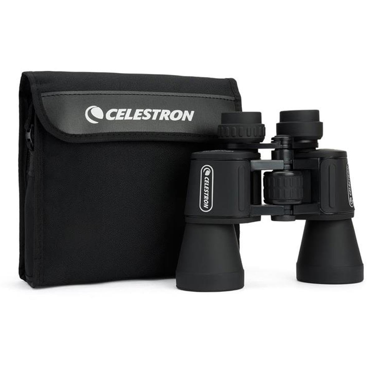 Celestron – UpClose G2 10x50 Binocular – Multi-Coated Optics for Bird Watching, Wildlife, Scenery and Hunting – Porro Prism Binocular for Beginners – Includes Soft Carrying Case