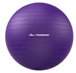 Trideer Exercise Ball for Yoga, Pilates & Fitness – Stability Ball Equipment for Home Gym & Office Chair, Core & Balance Training Accessories, Physical Therapy Equipment, Quick Pump Included, 5 Sizes