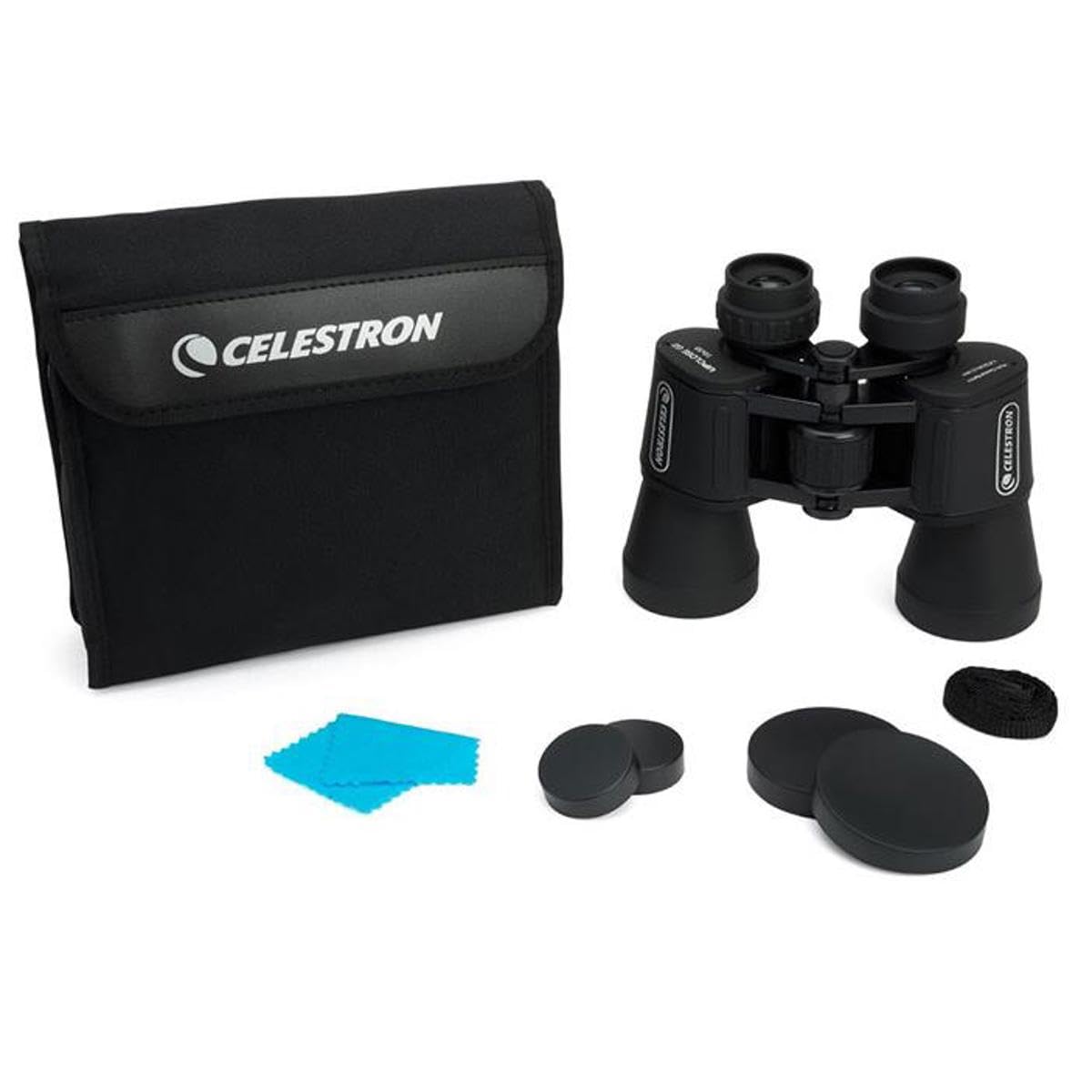 Celestron – UpClose G2 10x50 Binocular – Multi-Coated Optics for Bird Watching, Wildlife, Scenery and Hunting – Porro Prism Binocular for Beginners – Includes Soft Carrying Case